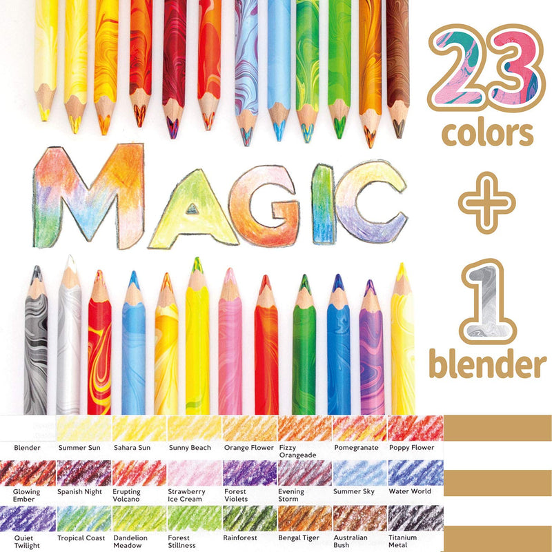 KOH-I-NOOR MAGIC Jumbo Triangular Coloured Pencil (Pack of 24) wp20