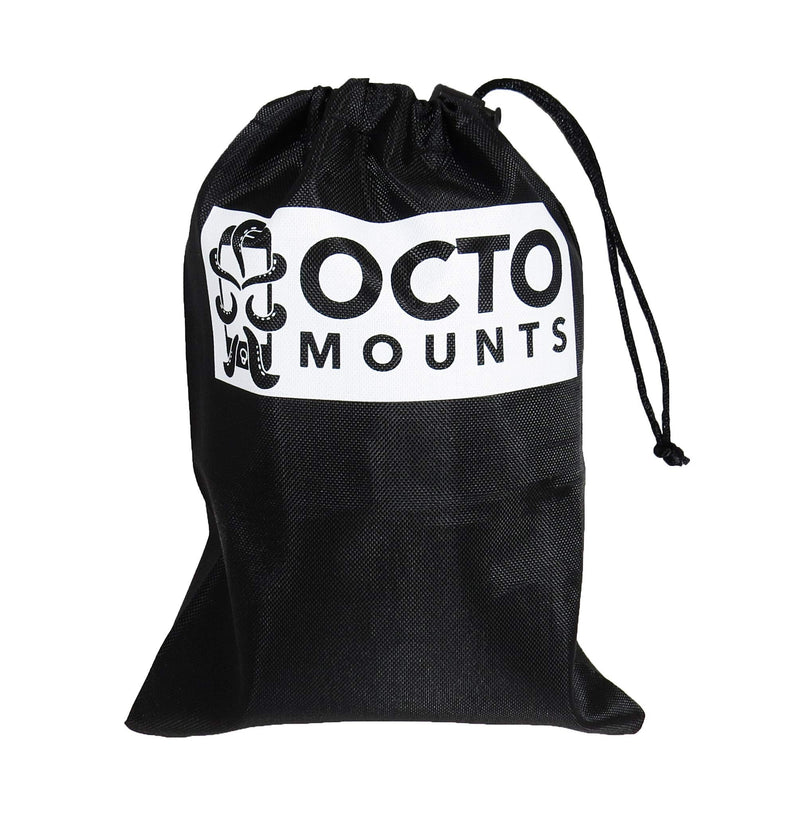 OCTO MOUNTS | 2 Pack Universal Smartphone Holder w/GoPro Style Mount Attachment for Any Phone. Connect Your Phone or GPS to Any GoPro Mount. Compatible with iPhone, Samsung, Google, Tomtom, etc.