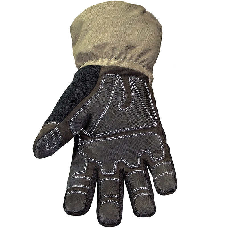 Youngstown Glove 11-3460-60-M Waterproof Winter XT 200 gram Thinsulate Waterproof Glove, Olive and Black, Medium
