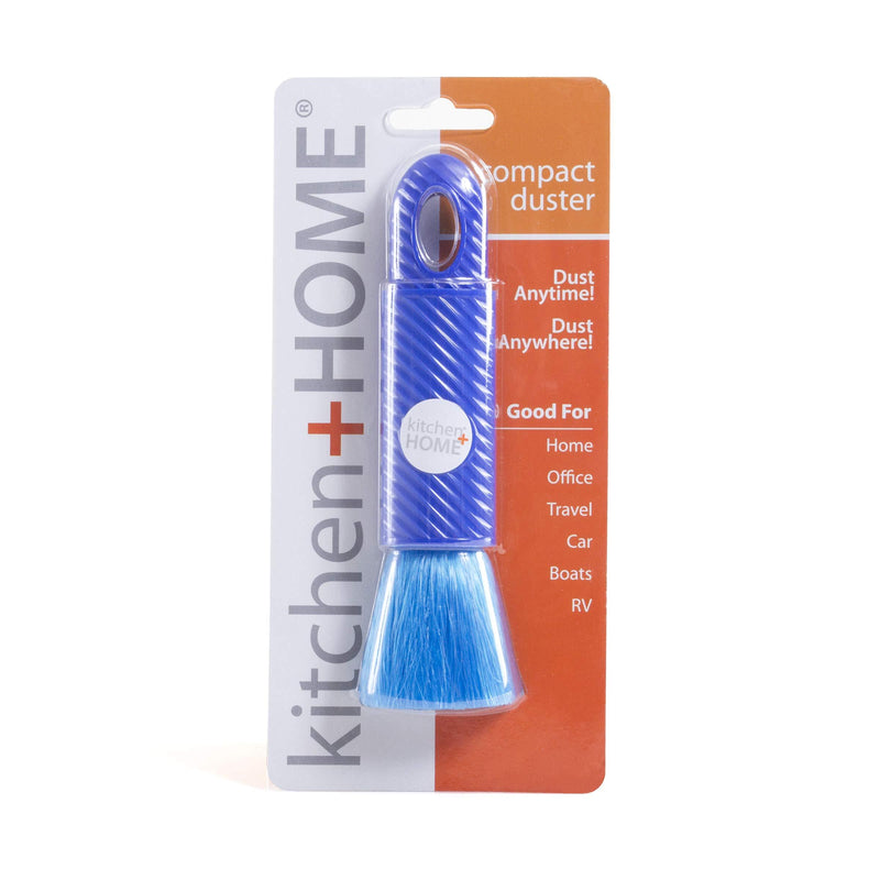 Kitchen + Home Compact Static Duster - 6.5" Inch Travel Duster with Carry Case - Electrostatic Duster attracts dust Like a Magnet! 1