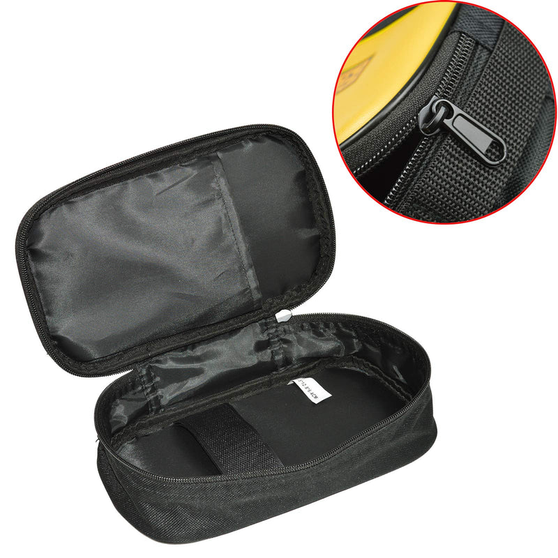 ZIBOO C25 Multimeter Meter Soft Case,Use For Clamp Meter Multimeter KYORITSU,HIOKI Testo Sanwa,FLUKE etc…