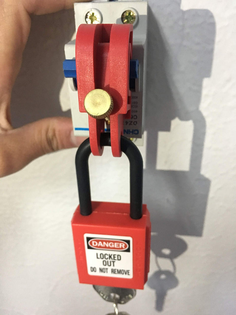 Universal Single Breaker Lockout,3 Pack