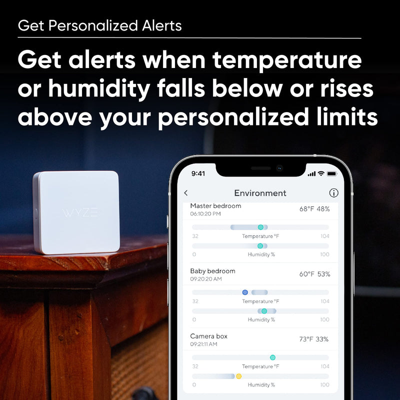 Wyze Climate Sensor (3-Pack) Climate Sensor (3-Pack)