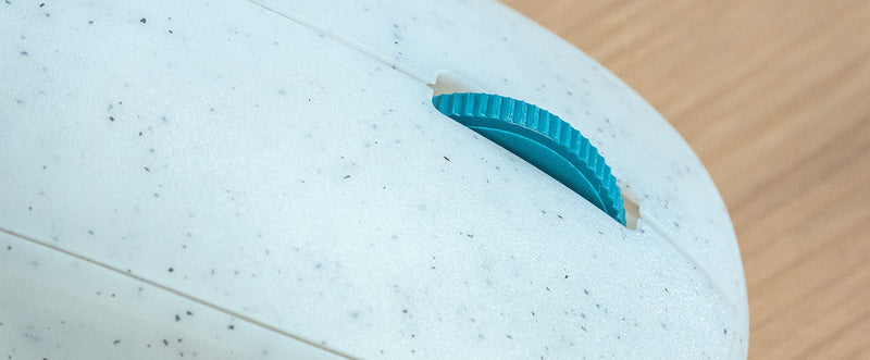 Microsoft Ocean Plastic Mouse. Made from 20% Recycled Ocean Waste, Comfortable Design, Right/Left Hand Use, Wireless Bluetooth Mouse for PC/Laptop/Desktop, Works with for Mac/Windows Computers Seashell