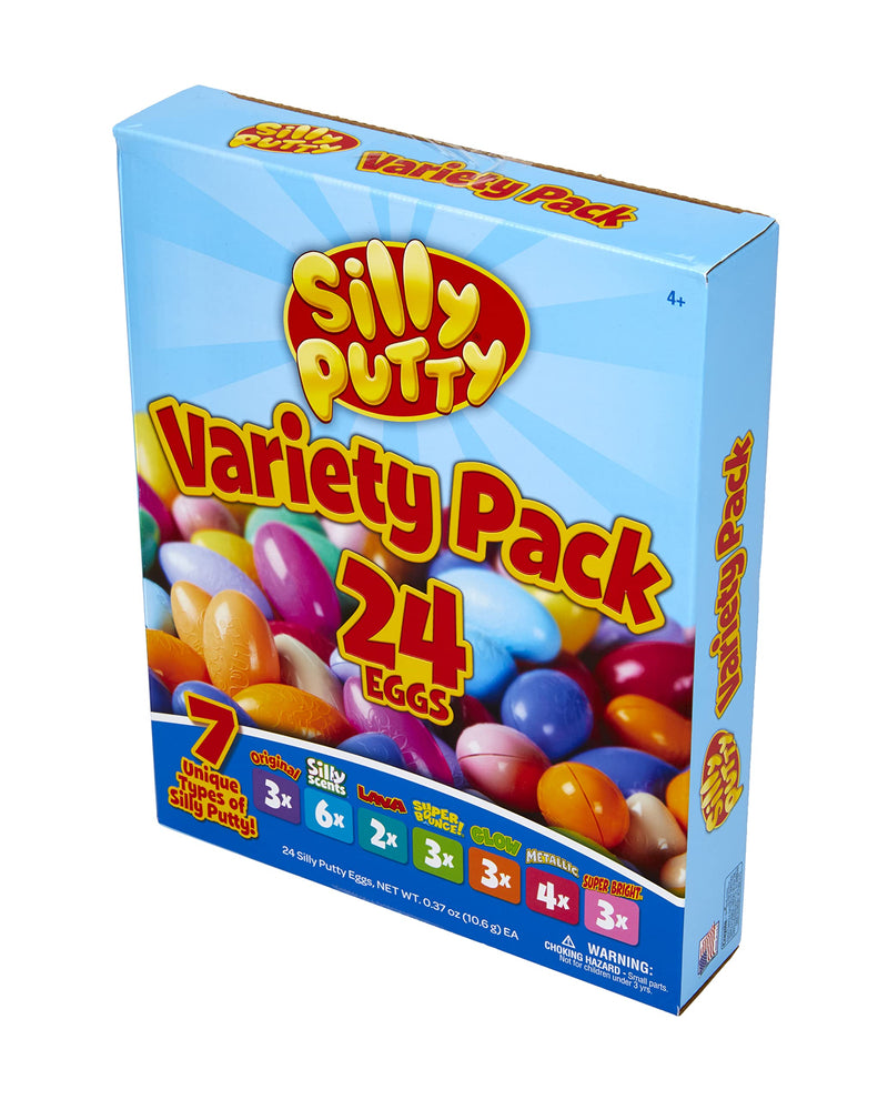 Crayola Silly Putty Bulk Variety Pack, 24 Eggs