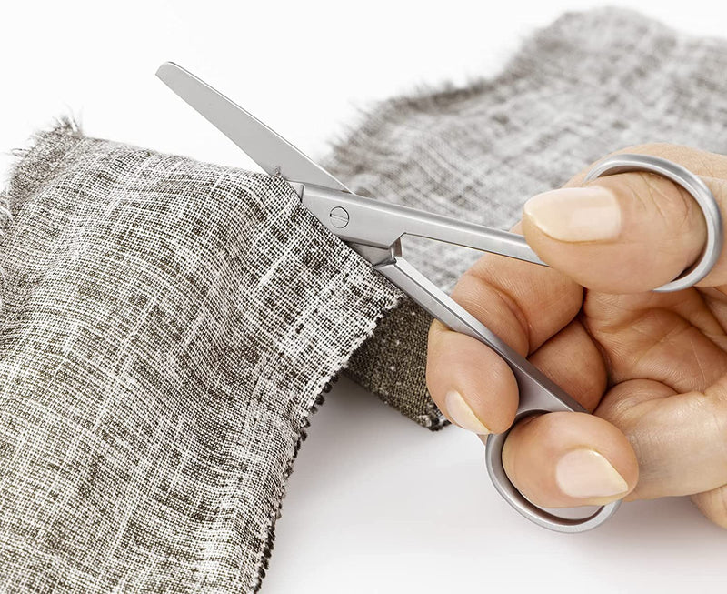 Medical Blunt Nursing Scissors First Aid Surgical General Purpose Instrument Sharp Blunt 15.5cm Stainless Steel Bandage Autoclavable