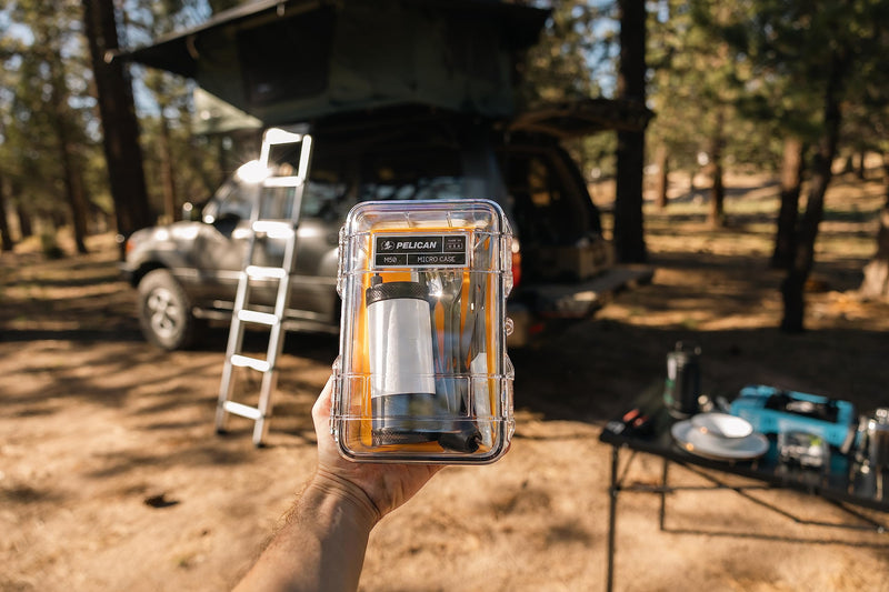 Pelican M60 Micro Case (Yellow/Clear) Yellow/ Clear