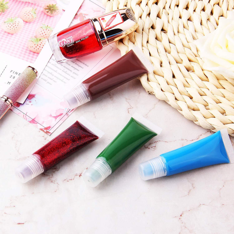 40Pcs 10ml Empty Tubes Lip empty lip gloss containers for Lip Gloss Balm Cosmetic by HRLORKC