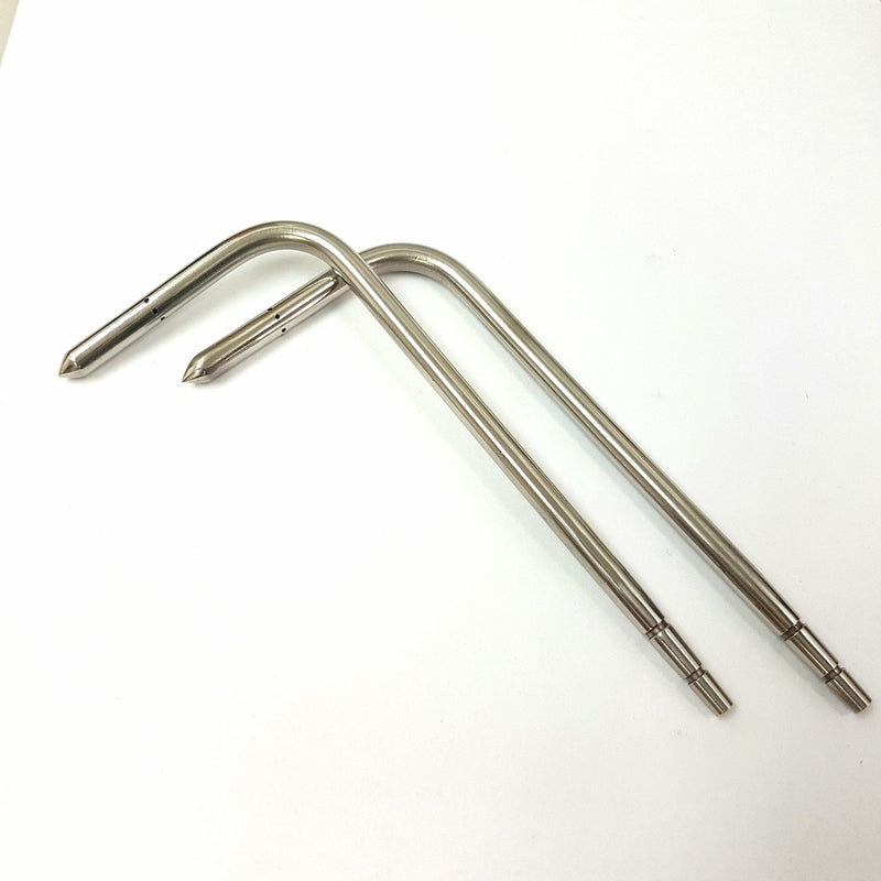 PerfectPrime PT1302, 304 Stainless Steel Static Tube, 130 x 60 mm (5.13" x 2.34") Length 2 x Static Tube