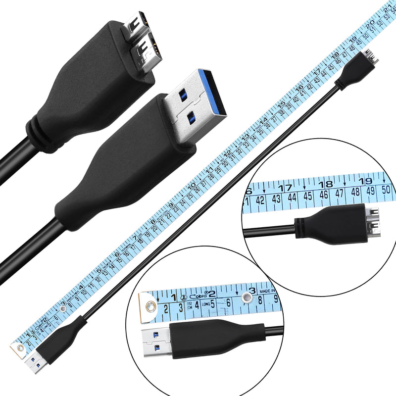 High Speed USB 3.0 Cable A to Micro B for Portable External Hard Drives (SaiTech IT-014)