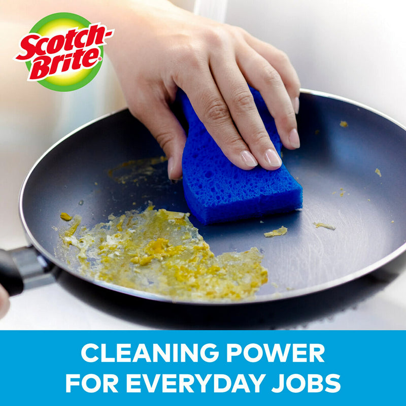 Scotch-Brite Non-Scratch Scrub Sponges, 3 Scrub Sponges