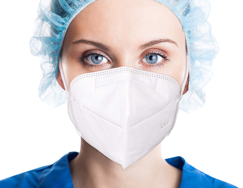 Lyka Distribution KN95 Face Masks - 50 Pack - 5 Layer Protection Breathable KN95 Face Mask - Filtration>95% with Comfortable Elastic Ear Loop | Non-Woven Polypropylene Fabric