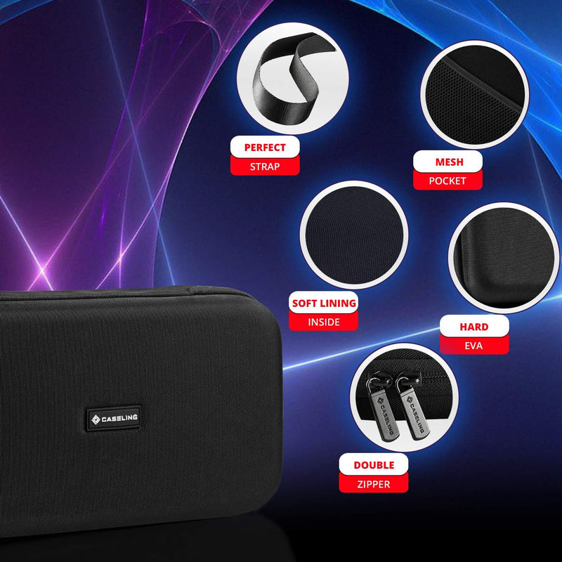 Hard CASE fits TASCAM DR-05 / DR-05X (Version 2/1) Portable Digital Recorder. - Includes Mesh Pocket for Accessories. by Caseling