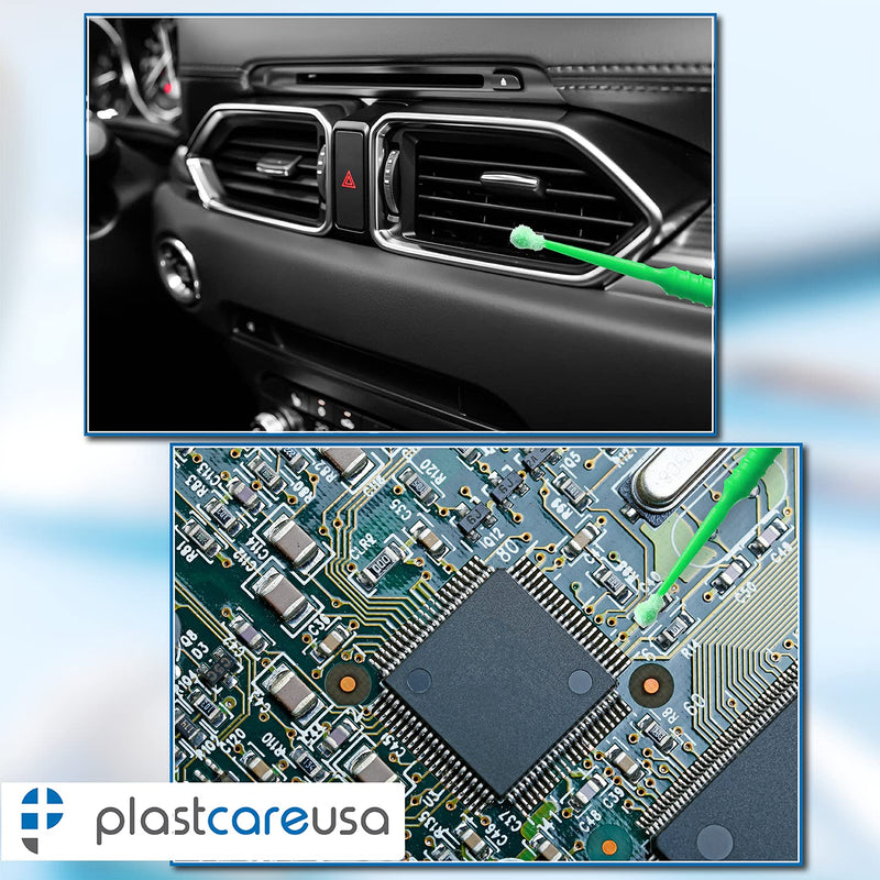 400 Green Regular Disposable Micro Applicator Dental Bendable Brushes