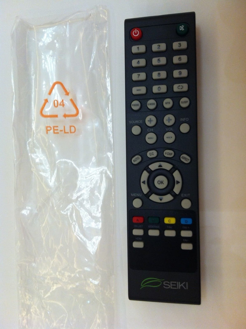 NEW SEIKI TV Remote control for SEIKI SE55GY19 SE65UY04 SE22FE01 SE65GY25 SE40FY27 SE32FY22 TV SE24FE01-W SE19HE01 SE39HE02 LC-32G82 SE24FT01 SE20HS04 SE26HQ04 SE50FY28 SC151FS SC241FS LC24G82 LC22G82 SC221FS SC261FS SC262FS SC32HT04 SC371TS SC391TS LC...