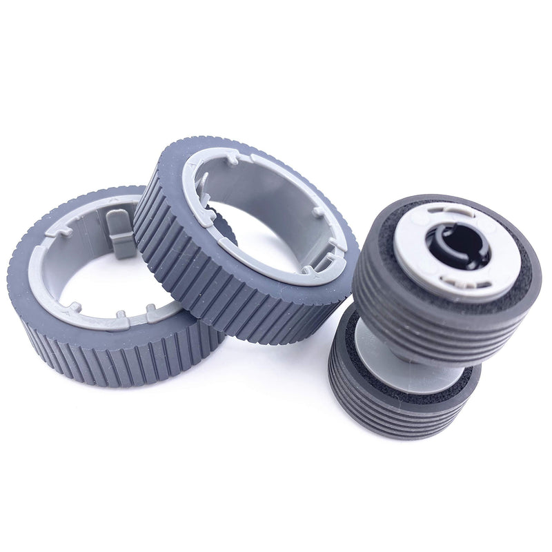 OKLILI PA03670-0001 PA03670-0002 Consumable Kit Pick Roller + Brake Roller Pickup Roller Compatible with fi-7160 fi-7260 fi-7140 fi-7240 fi-7180 fi-7280 fi-7300NX