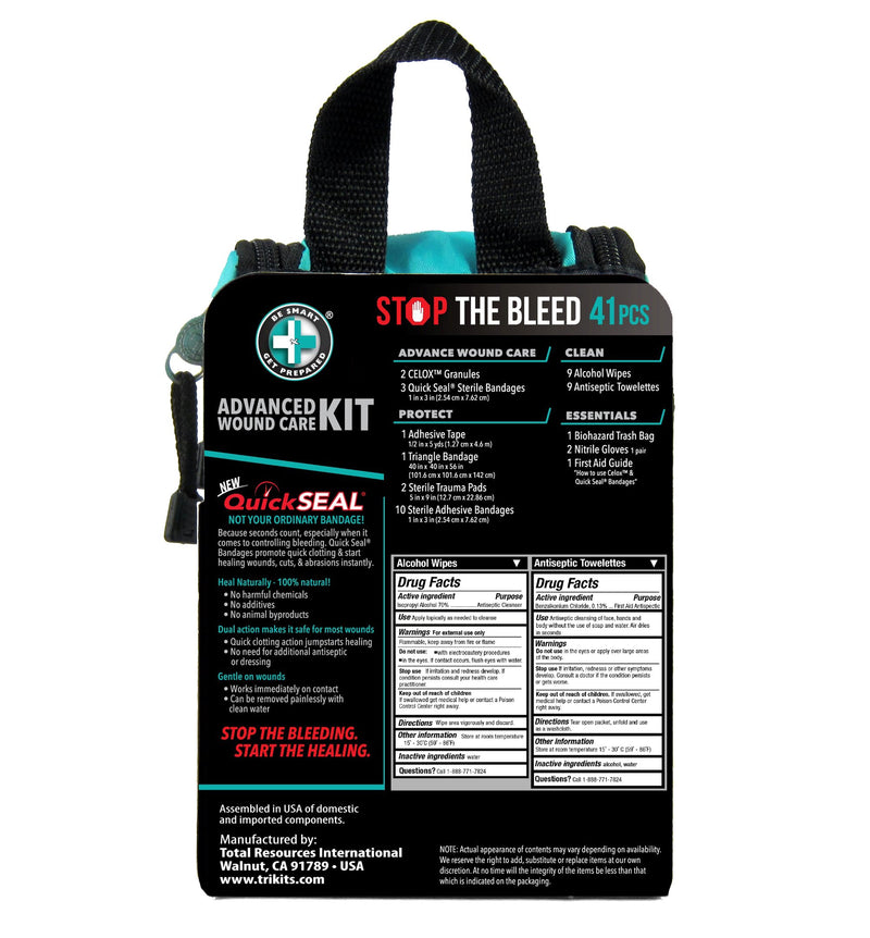 Be Smart Get Prepared Advanced Wound Care Kit, 0.53 Pound