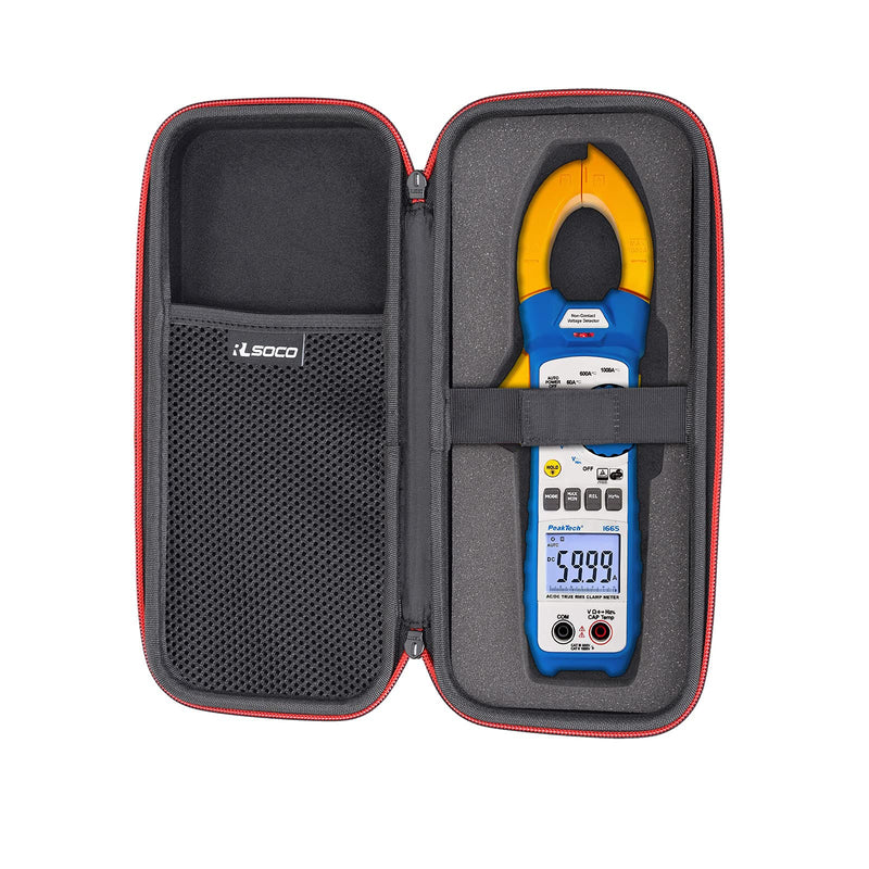 RLSOCO Carrying Case for Fluke 374/375/376FC/376/902/902 FC True-RMS Clamp Meter & KAIWEETS Digital Clamp Meter HT208A/HT208D