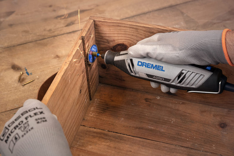 Dremel MAX Heavy Duty Cutting Disc (SC456DM) Metal Cutting Disc with EZ SpeedClic System, 38mm Max Life CBN Coated Cutting Disc