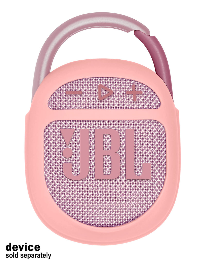 getgear Silicone Cover Compatible with JBL Clip 4 Portable Speaker(Pink) Pink