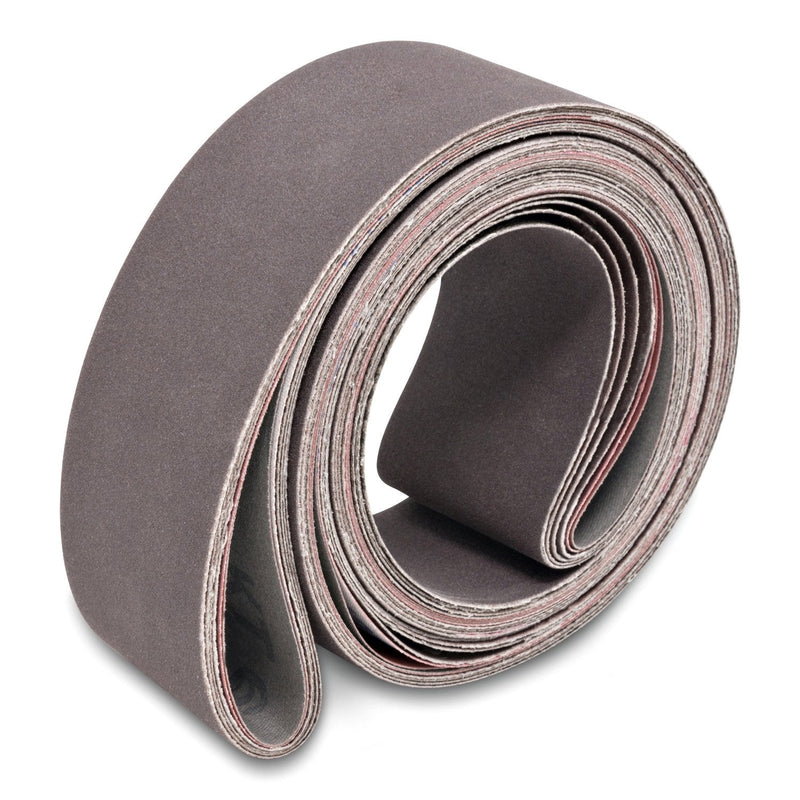 Red Label Abrasives 2 Inch X 72 Inch Knife Makers Fine Grit Sanding Belts, 6 Pack Assortment Aluminum Oxide