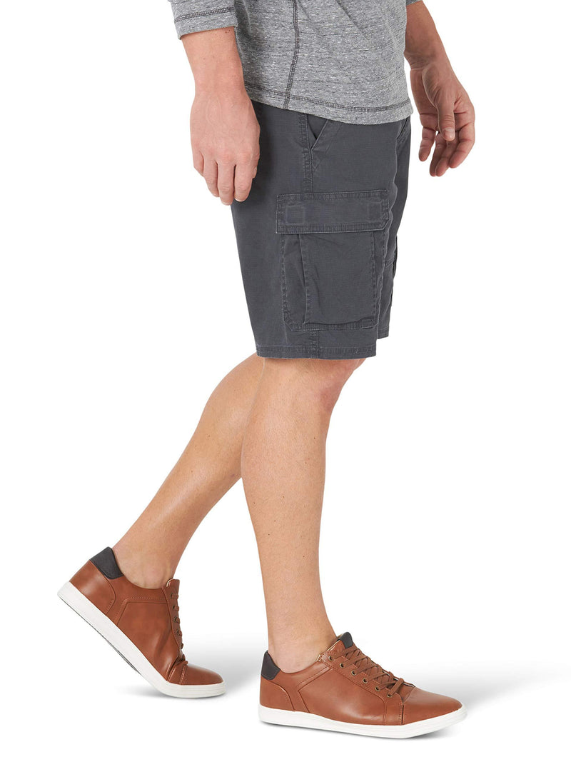 Wrangler Authentics Men's Classic Relaxed Fit Stretch Cargo Short 30 Anthracite