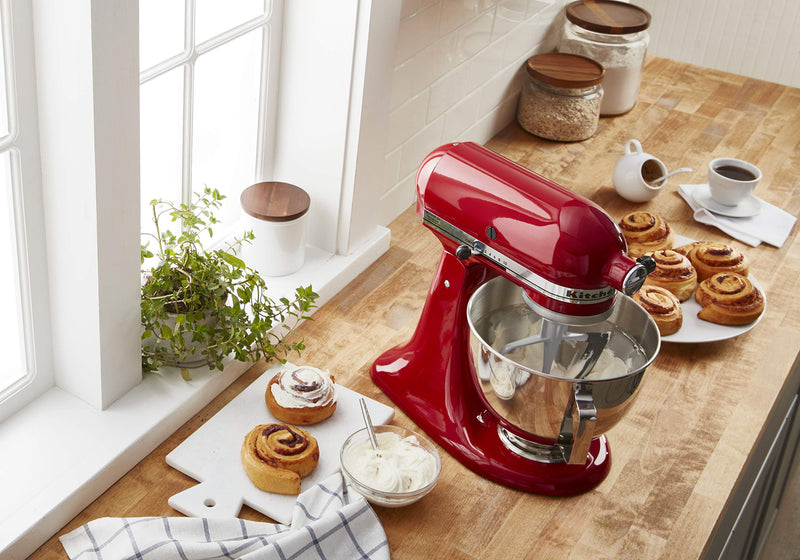 KitchenAid KFE5TS Subtle Silver Flex Edge Beater for KitchenAid 4.5 and 5 Quart Tilt-Head Stand Mixers