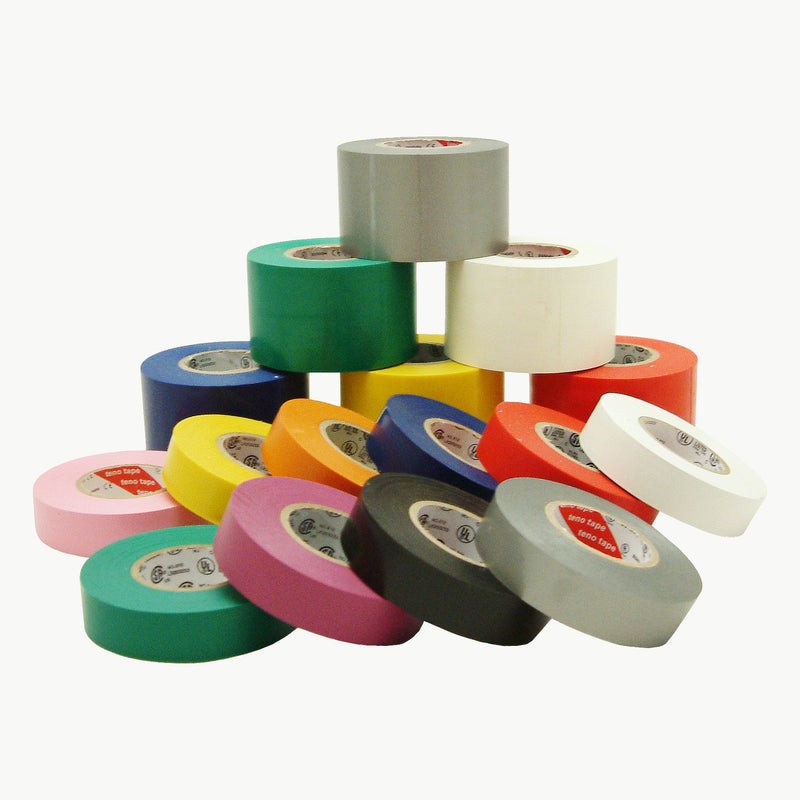 JVCC E-Tape Colored Electrical Tape: 3/4 in. x 66 ft. (Blue)