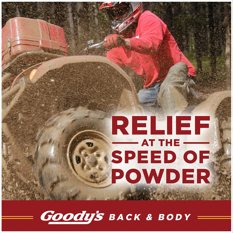 Goody's Back and Body Pain Relief Powder, 6 Powder Sticks, 12 Pack Pack of 12