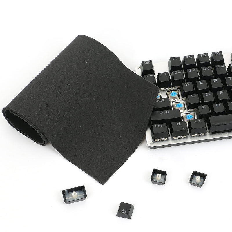 HONKID Keyboard Foam, Sound Dampening Foam for Mechanical Keyboard Bottom, Made of LE-20 Poron, Black (H 3mm) Thickness:3mm