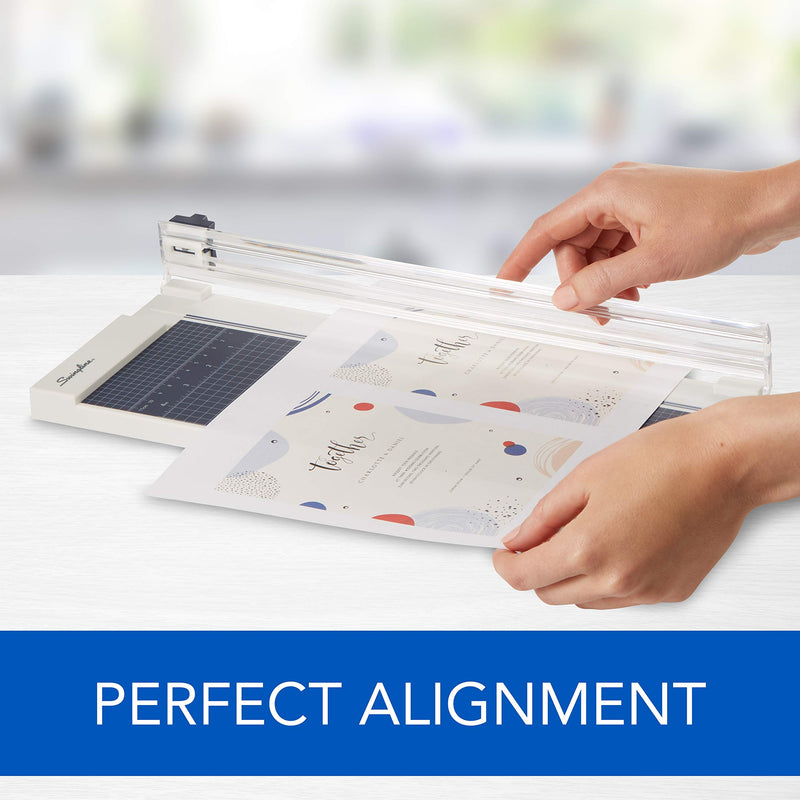 Swingline Paper Cutter, 12" Cut Length, 8 Sheet Capacity, ClassicCut 1208P (G7010007)