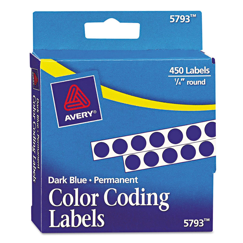 Avery Color Coding Label Dots 1/4 In.