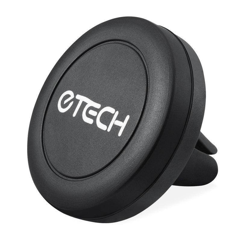 Magnetic Mount, eTECH [2 Pack] Universal Air Vent Magnetic Car Mount Phone Holder, for Cell Phones Like Apple iPhone/iPod/Samsung Galaxy Note, with Fast Swift-Snap Technology, with 4 Metal Plates 2Pack