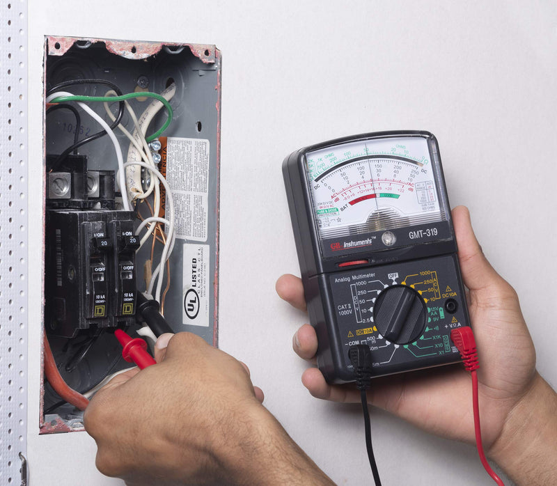 Gardner Bender GMT-319 Multimeter Tester, RJ-45 & RJ-11, 7 Function / 19 Range 1000V