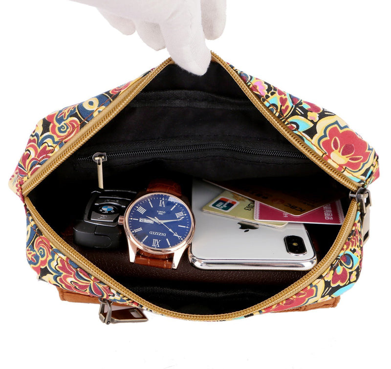 BAOSHA YB-02 Waist Bag Sports Fanny Pack Bum Bag for Women Multicoloured (Multicolour) Multicolour