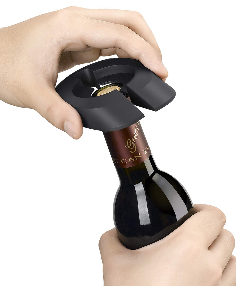 Ozeri Prestige II Cordless Electric Bottle Foil Cutter Wine Opener, One Size, Black