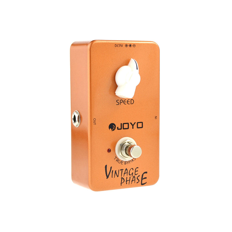 JOYO JF-06 Vintage Phase Guitar Effect Pedal - True Bypass, DC 9V and Battery Supported