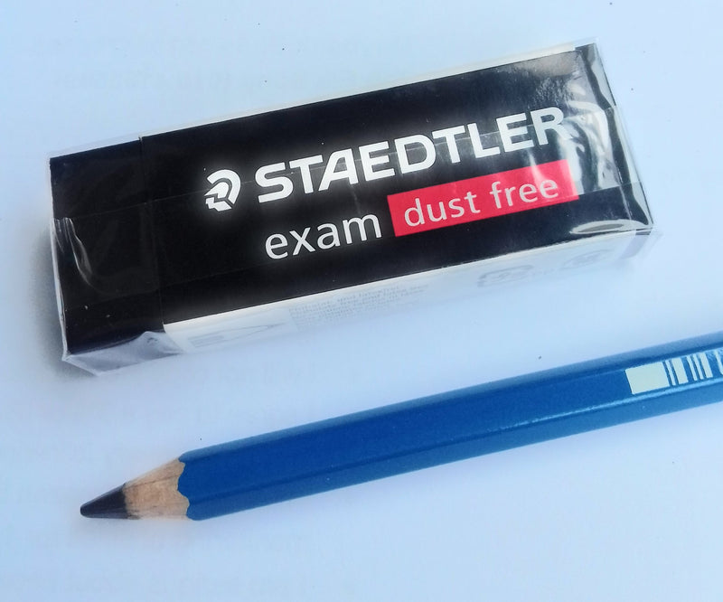 Staedtler Large Exam Dust Free Pencil Eraser (526 E20) Pack of 5 Erasers