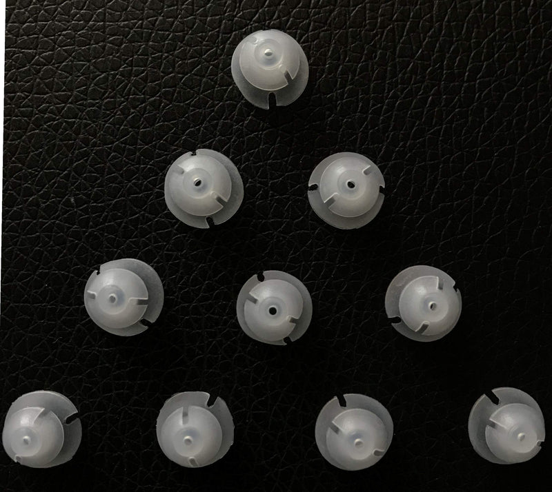 Jungle Care® (9mm Medium * 10pc) Double Layer Magic Hearing Aid Domes Comfortable PSAP (Personal Sound Amplifiers Product) Kit Ear Tips Invisible, Perfect for Open Air (Open fit), except for RIC Medium (Pack of 10)