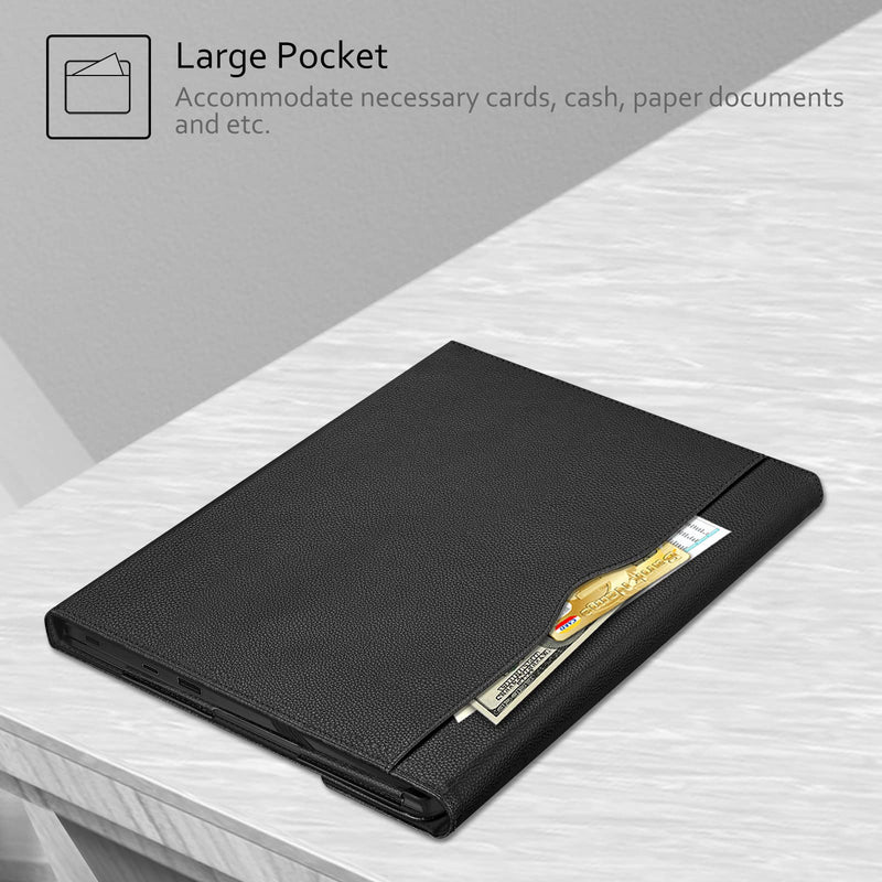 Fintie Sleeve Case for 11.6" Lenovo Chromebook 3 11 Laptop/Lenovo IdeaPad 3 CB 11IGL05 - Premium Portfolio Book Cover Compatible with 11.6" HP Chromebook 11 G5/HP Chromebook 11 11-vXXX, Black