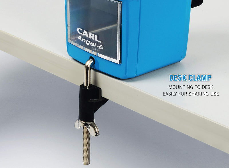 CARL Angel-5 Pencil Sharpener, Blue