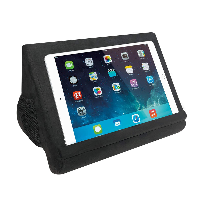 Ontel Pillow Pad Ultra Multi-Angle Soft Tablet Stand, Gray
