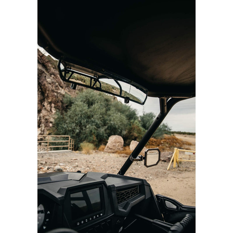 Chupacabra Offroad DELUXE Side By Side Rear View UTV Mirror 1.75" RZR 800 900 1000 Turbo