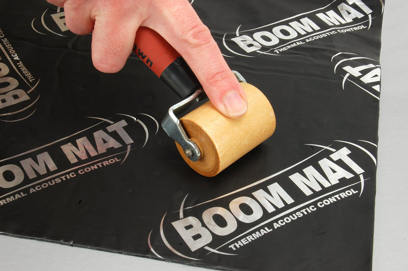 Design Engineering 050200 Boom Mat Sound 2mm Damping Material with Adhesive Backing, 12" x 12.5" (Pack of 2) Pack of 2