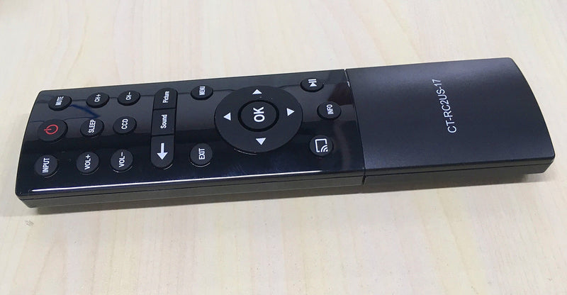 CT-RC2US-17 CTRC2US17 Replaced Remote fit for Toshiba LED TV 55L621U 49L621U 43L621U 65L621U 55L421U 32L221U Smart 4K LED HDTV TV