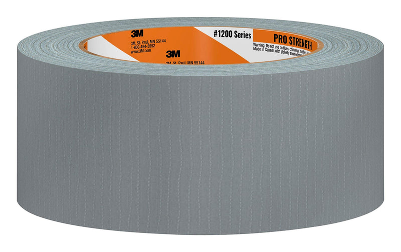 Scotch Painter's Tape 051131980105 3M Pro Strength Duct Tape, 1230-C, 1.88 Inches by 30 Yards, 1000 In