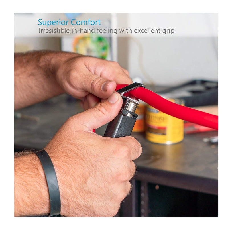 Arolax Round Cable Stripping Tool – With Adjustable Cutting Depth – For Circumferential, Longitudinal, and Window stripping – 3/16" to 1" Diameter.