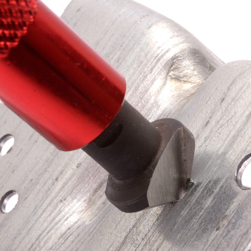 AFA Tooling Deburring Tool with 10 High-Speed Steel Rotary Burr Removal Blades and Countersink Hand Reamer 3