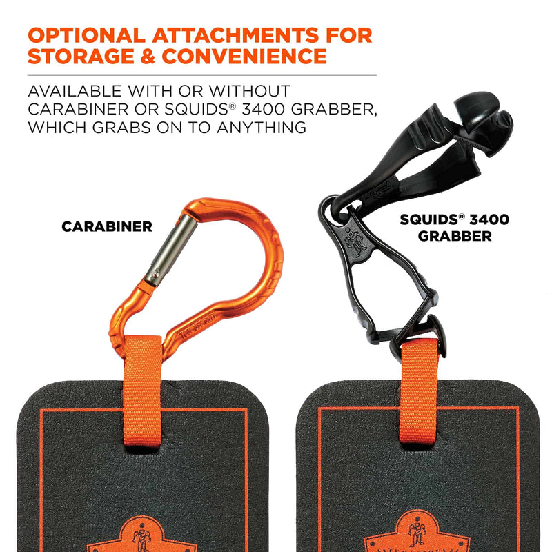 Ergodyne ProFlex 365 Mini Kneeling Pad with Glove Grabber, 4" x 6" x 1