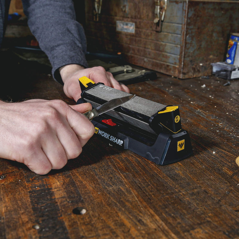 Work Sharp WSBCHBSS Benchstone Knife Sharpener